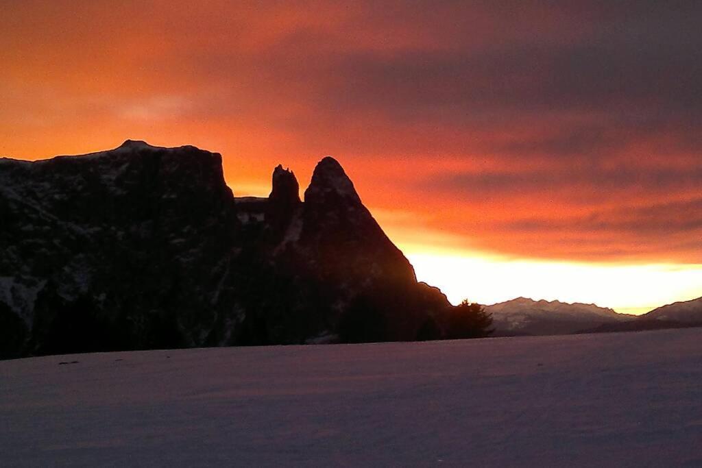 Fantastico Monolocale In Siusi Sciliar Apartamento Exterior foto